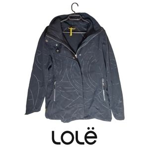 Lole Black Spring/Fall Jacket With Hood
